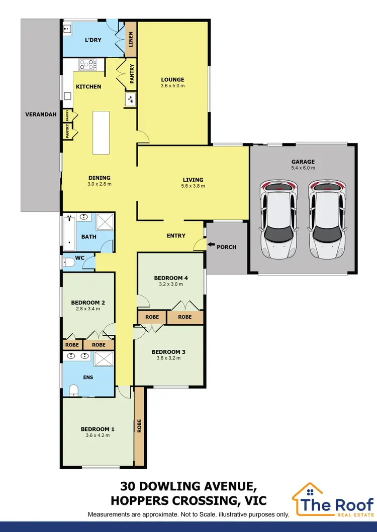 Floorplan of Homely house listing, 30 Dowling Avenue, Hoppers Crossing VIC 3029