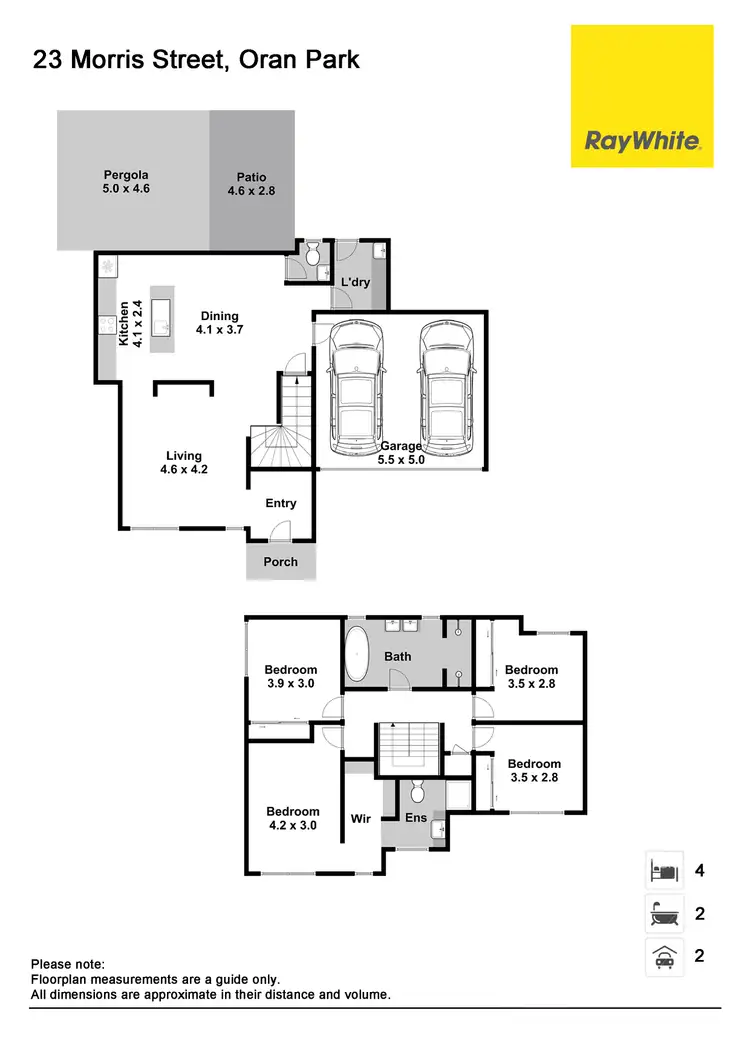 Floorplan of Homely house listing, 23 Morris Street, Oran Park NSW 2570
