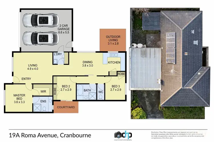 Floorplan of Homely house listing, 19a Roma Avenue, Cranbourne VIC 3977