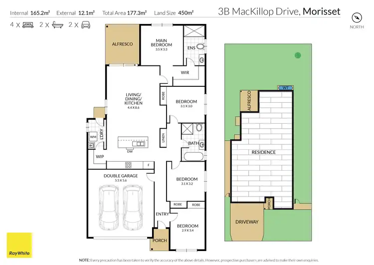 Floorplan of Homely house listing, 3B Mackillop Drive, Morisset NSW 2264