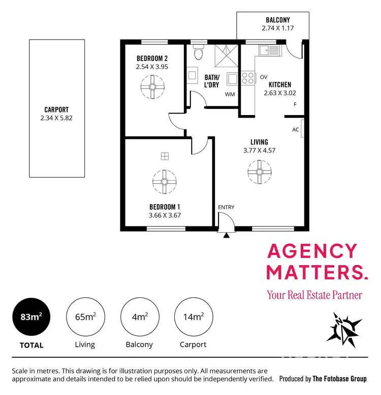 Floorplan of Homely house listing, 5/18 Burbank Avenue, Bedford Park SA 5042