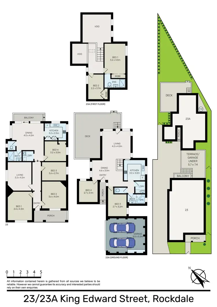 Floorplan of Homely house listing, 23 King Edward Street, Rockdale NSW 2216