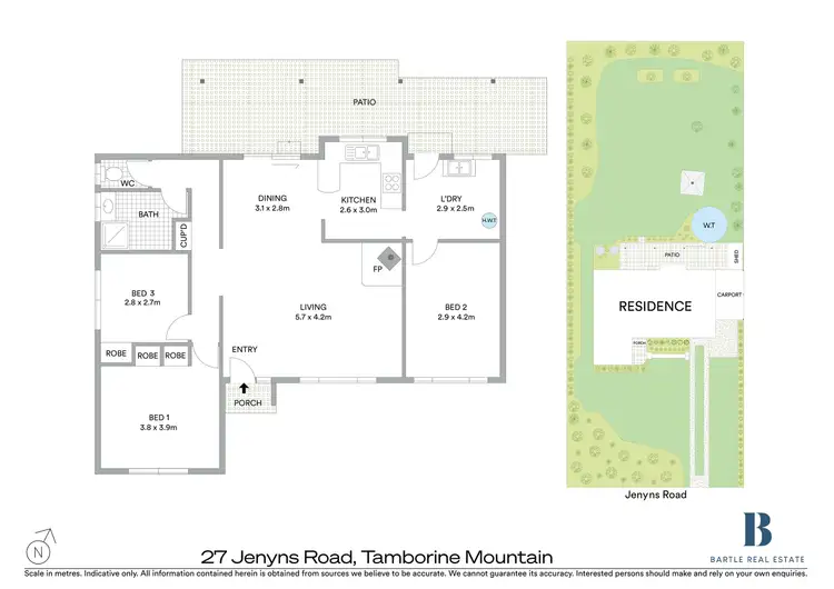 Floorplan of Homely house listing, 27 Jenyns Road, Tamborine Mountain QLD 4272