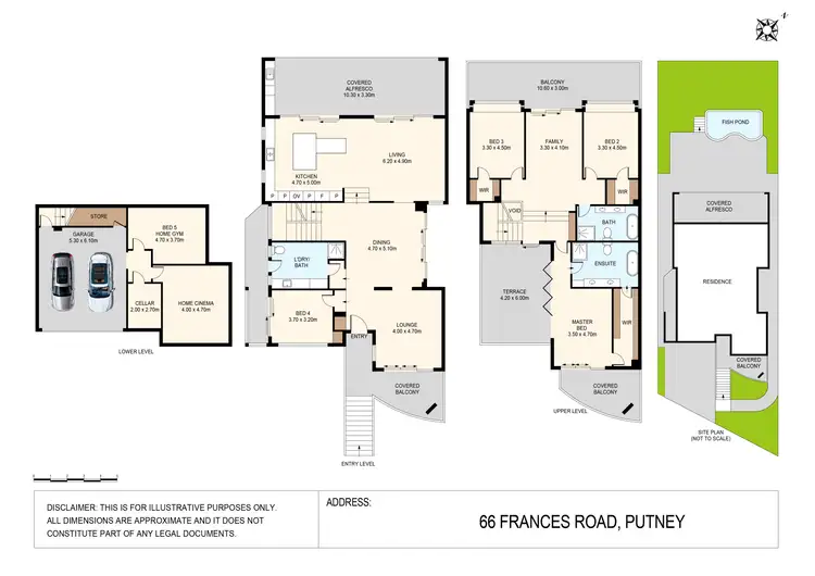 Floorplan of Homely house listing, 66 Frances Road, Putney NSW 2112