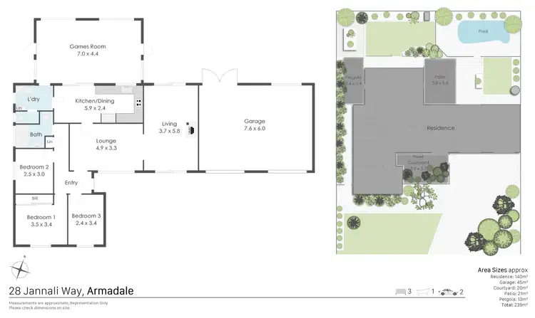 Floorplan of Homely house listing, 28 Jannali Way, Armadale WA 6112