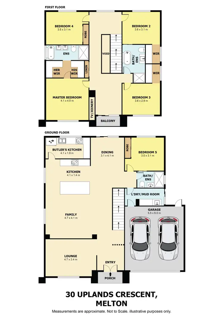 Floorplan of Homely house listing, 30 Uplands Crescent, Melton South VIC 3338