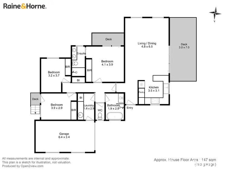 Floorplan of Homely house listing, 24 Horizon Drive, Sorell TAS 7172