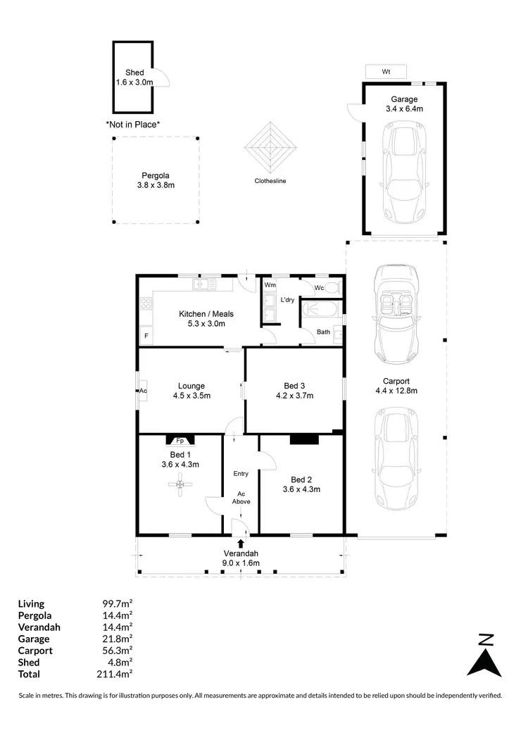 Floorplan of Homely house listing, 12 Dover Street, Malvern SA 5061