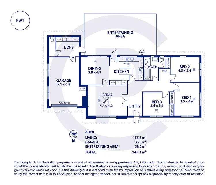 Floorplan of Homely house listing, 1A Stephen Street, Mount Barker SA 5251