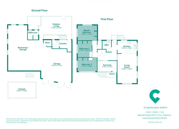 Floorplan of Homely house listing, 81 Appleby Road, Stafford QLD 4053