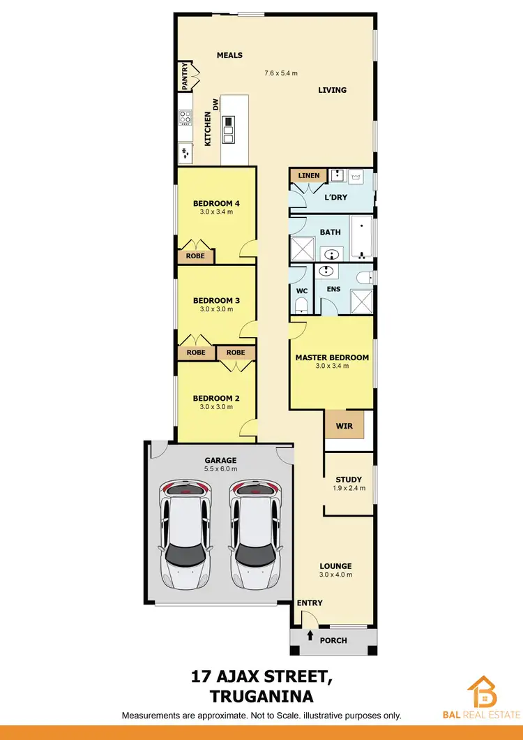 Floorplan of Homely house listing, 17 Ajax Street, Truganina VIC 3029