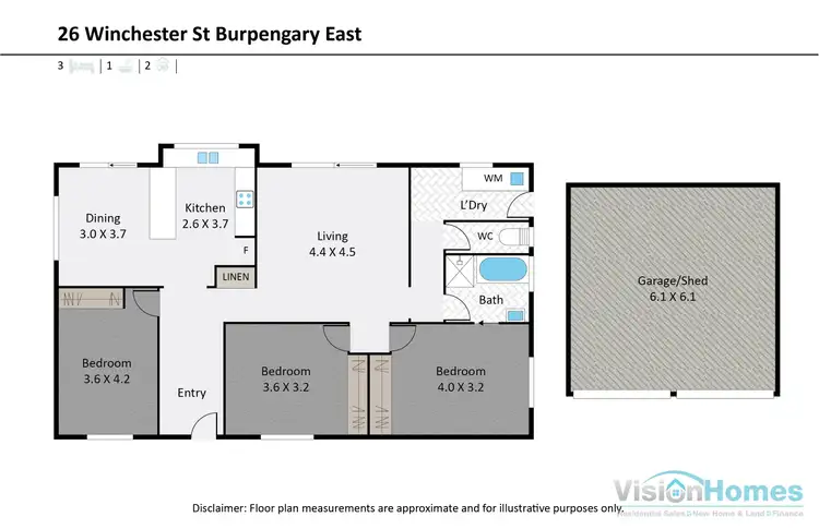 Floorplan of Homely house listing, 26 Winchester Avenue, Burpengary East QLD 4505