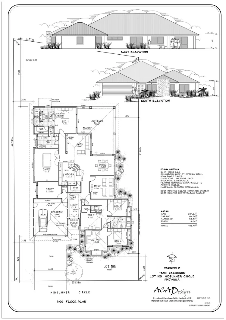 Floorplan of Homely house listing, 50 Midsummer Circle, Pinjarra WA 6208