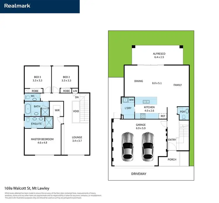 Floorplan of Homely house listing, 169A Walcott Street, Mount Lawley WA 6050