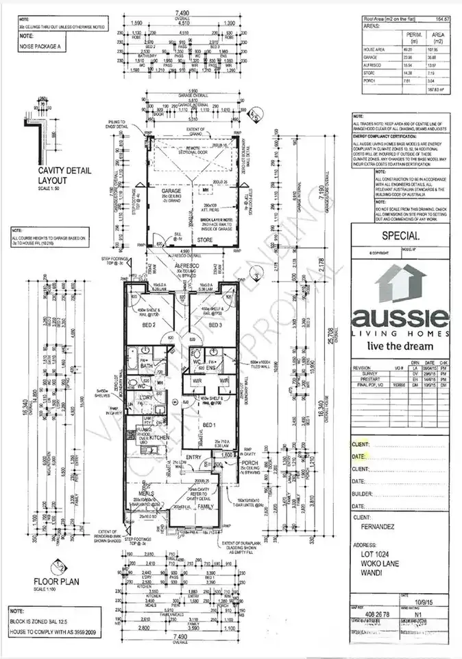 Floorplan of Homely house listing, 10 Woko Lane, Wandi WA 6167