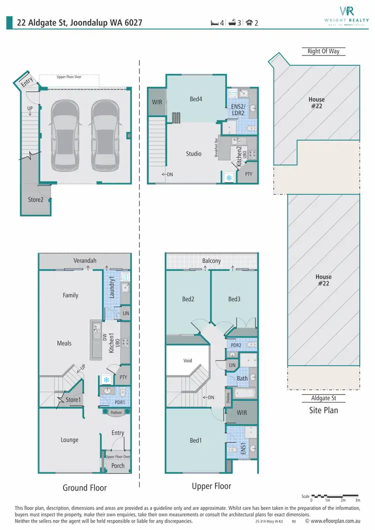 Floorplan of Homely unit listing, 22 Aldgate Street, Joondalup WA 6027