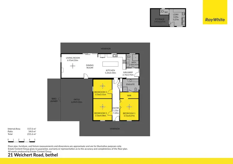 Floorplan of Homely other listing, 21 Weichert Road, Bethel SA 5373