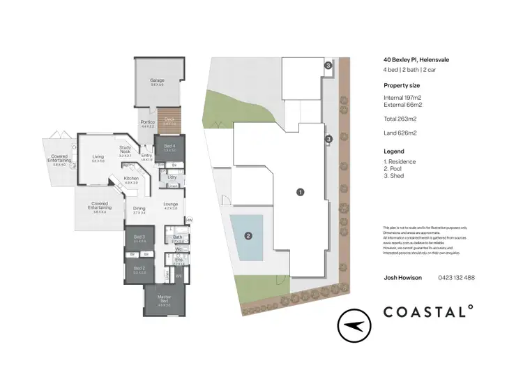 Floorplan of Homely house listing, 40 Bexley Place, Helensvale QLD 4212