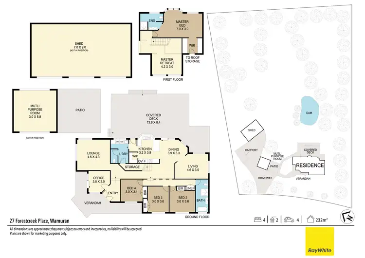 Floorplan of Homely house listing, 27-31 Forestcreek Place, Wamuran QLD 4512