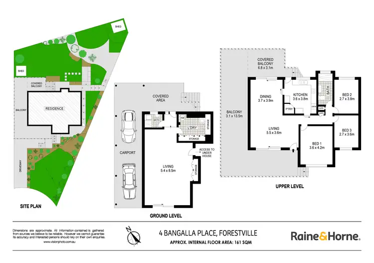 Floorplan of Homely house listing, 4 Bangalla Place, Forestville NSW 2087