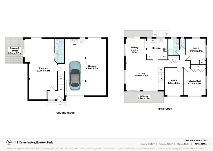 Floorplan of Homely house listing, 42 Camelia Avenue, Everton Hills QLD 4053