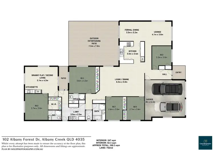 Floorplan of Homely house listing, 102 Albany Forest Drive, Albany Creek QLD 4035