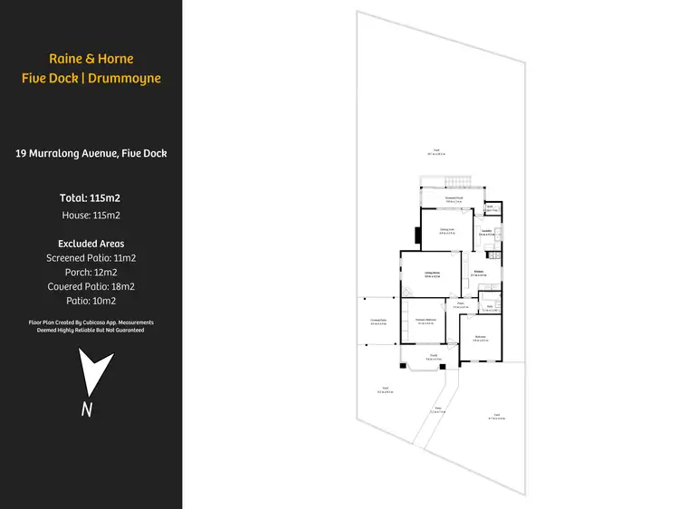 Floorplan of Homely house listing, 19 Murralong Avenue, Five Dock NSW 2046