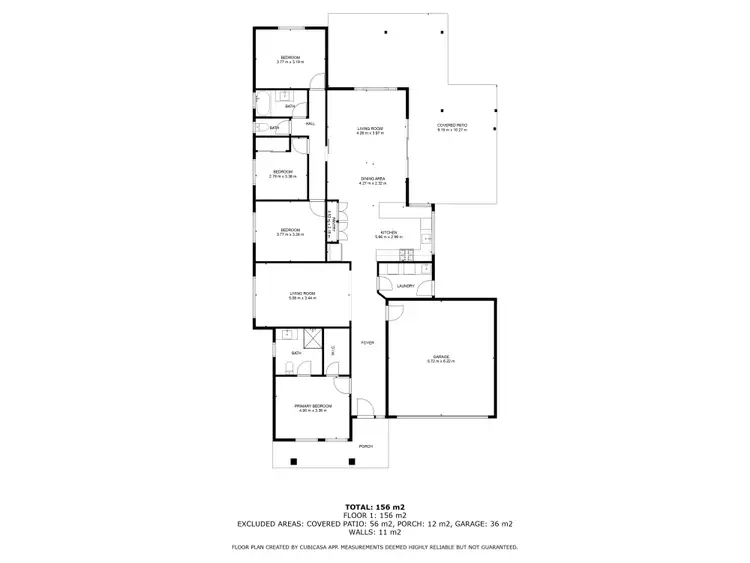 Floorplan of Homely house listing, 30 Keysor Way, Wodonga VIC 3690