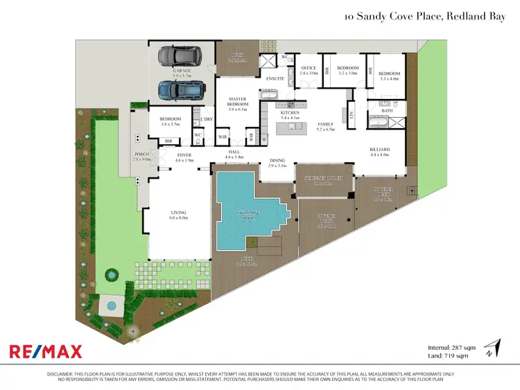 Floorplan of Homely house listing, 10 Sandy Cove Place, Redland Bay QLD 4165
