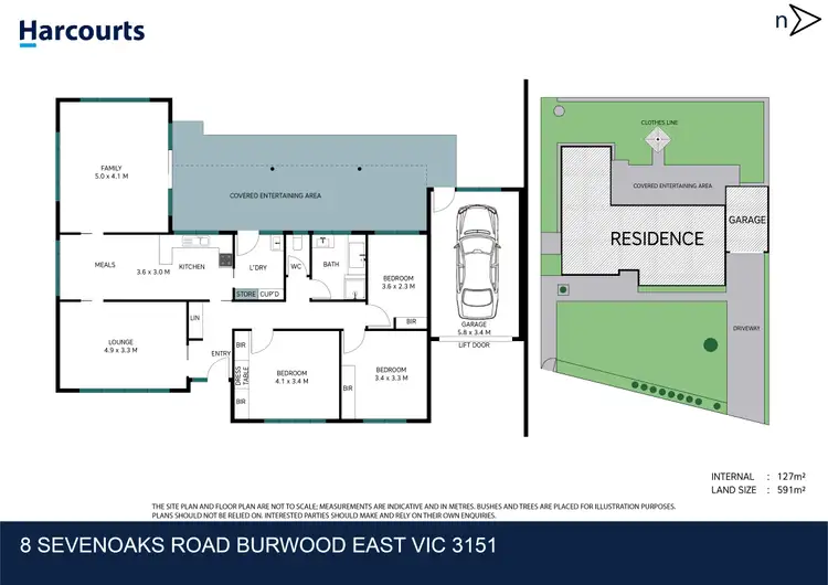 Floorplan of Homely house listing, 8 Sevenoaks Road, Burwood East VIC 3151