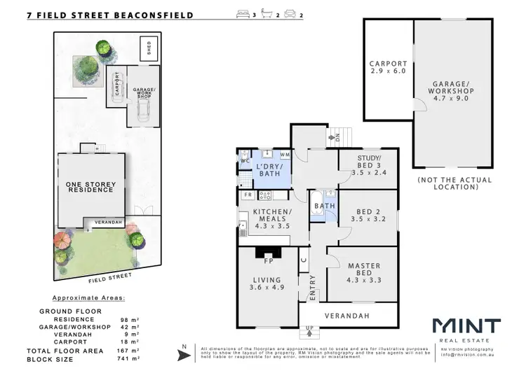 Floorplan of Homely house listing, 7 Field Street, Beaconsfield WA 6162