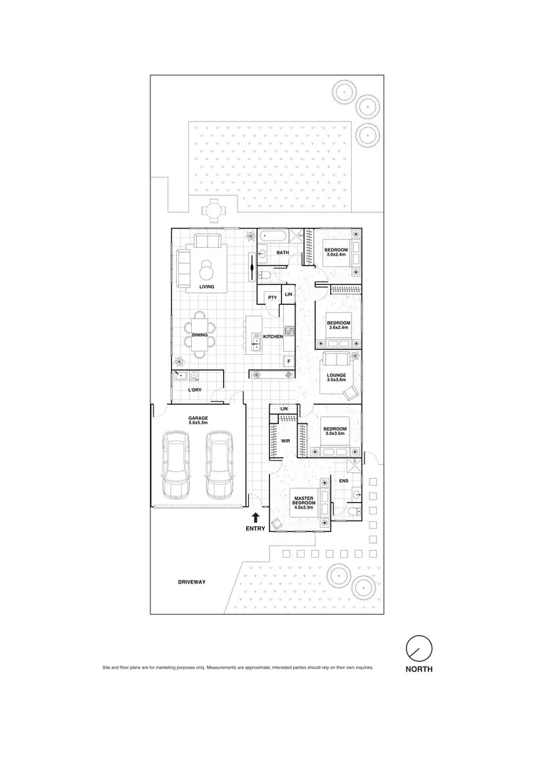 Floorplan of Homely house listing, 6 Quarter Street, Roxburgh Park VIC 3064