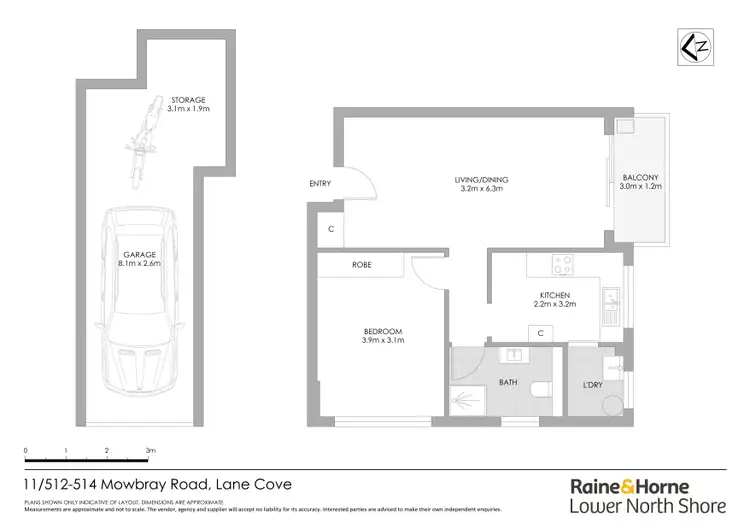 Floorplan of Homely apartment listing, 11/512-514 Mowbray Road, Lane Cove NSW 2066