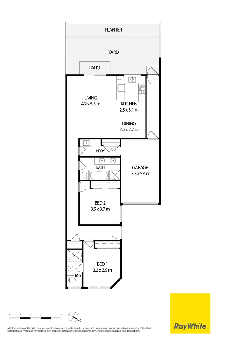 Floorplan of Homely villa listing, 2/100 Agincourt Road, Marsfield NSW 2122