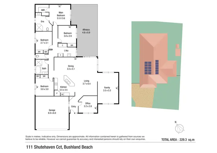 Floorplan of Homely house listing, 111 Shutehaven Circuit, Bushland Beach QLD 4818
