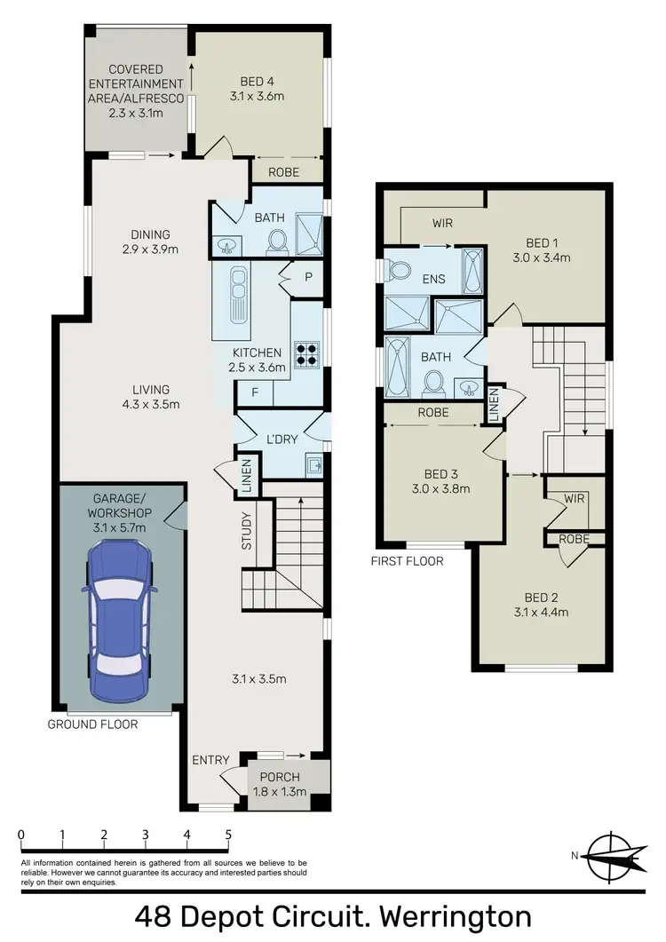 Floorplan of Homely house listing, 48 Depot Circuit, Werrington NSW 2747