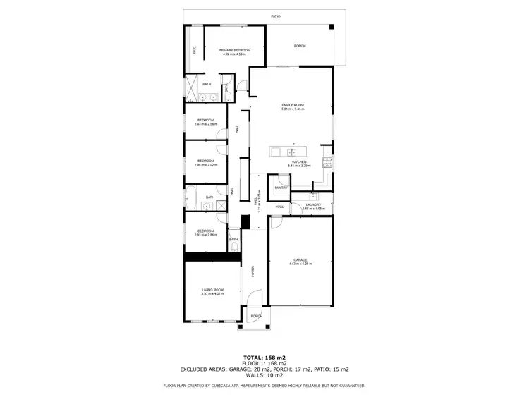 Floorplan of Homely house listing, 3 Unaipon Street, Leneva VIC 3691