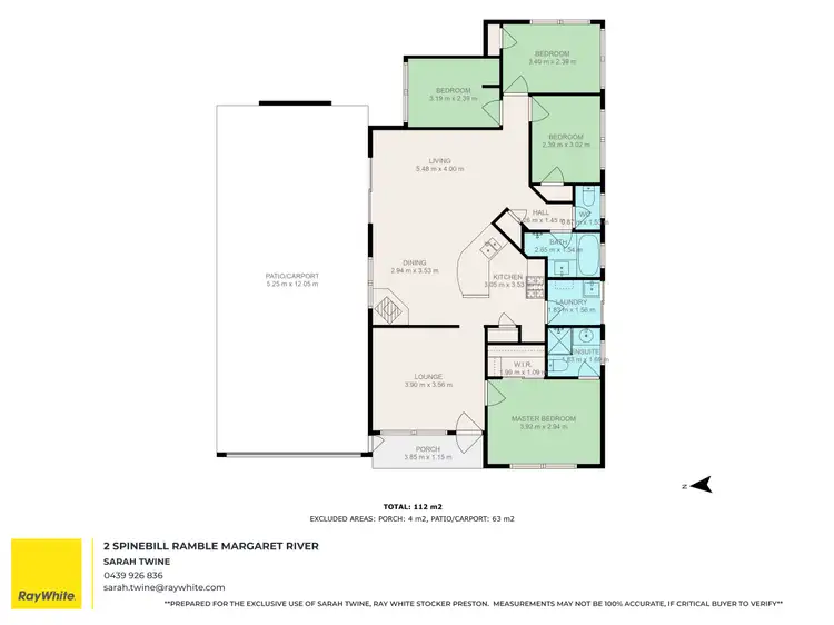 Floorplan of Homely house listing, 2 Spinebill Ramble, Margaret River WA 6285