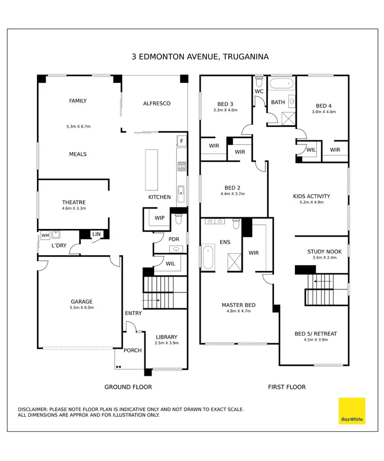 Floorplan of Homely house listing, 3 Edmonton Avenue, Truganina VIC 3029