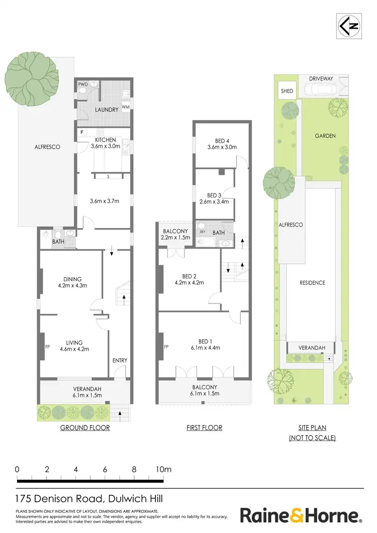 Floorplan of Homely house listing, 175 Denison Road, Dulwich Hill NSW 2203