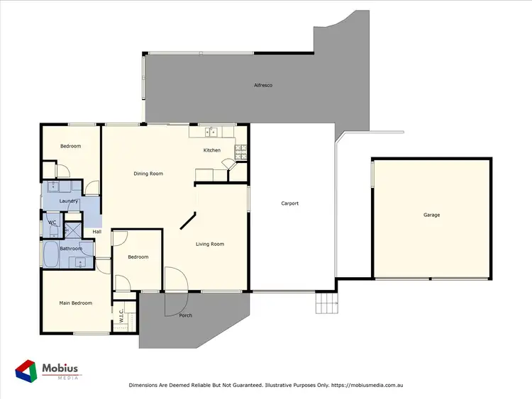 Floorplan of Homely house listing, 1 Letizia Court, Yangebup WA 6164