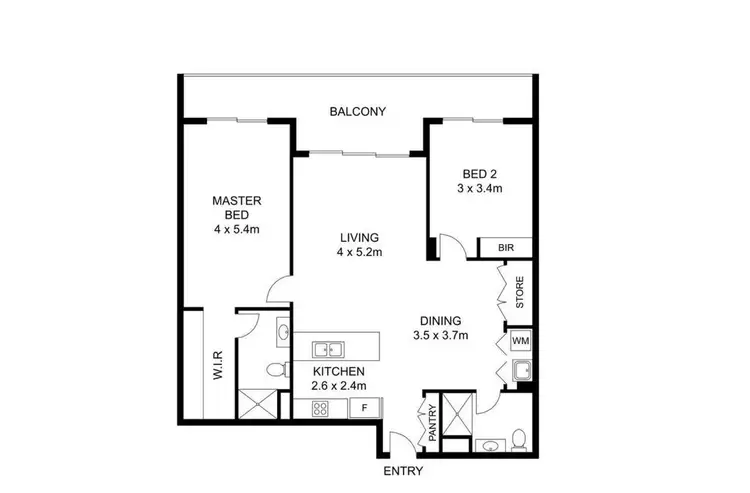 Floorplan of Homely apartment listing, 108/8 Isla Street, Schofields NSW 2762