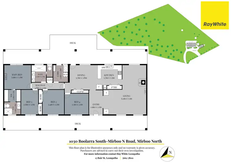 Floorplan of Homely rural property listing, 1030 Boolarra South-Mirboo North Road, Mirboo North VIC 3871
