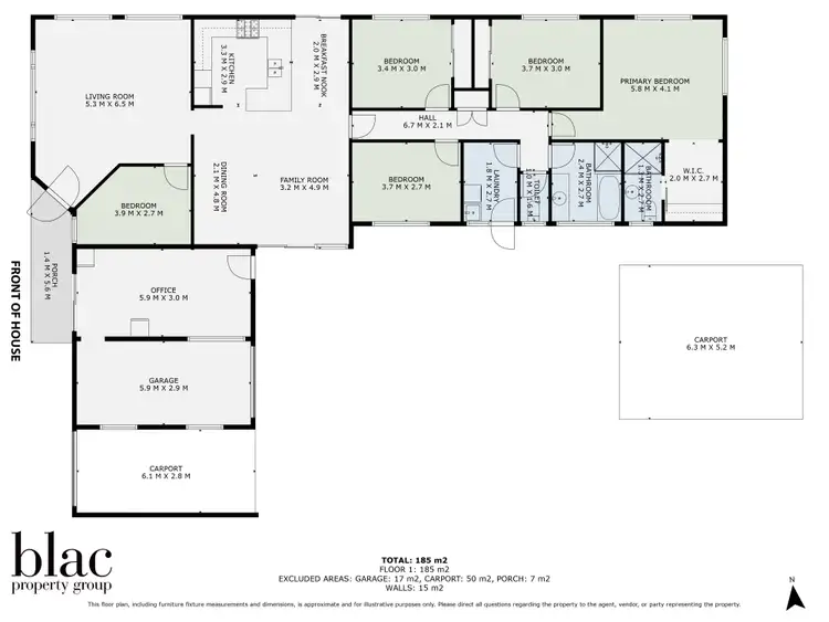 Floorplan of Homely house listing, 70 Rue Montaigne, Petrie QLD 4502