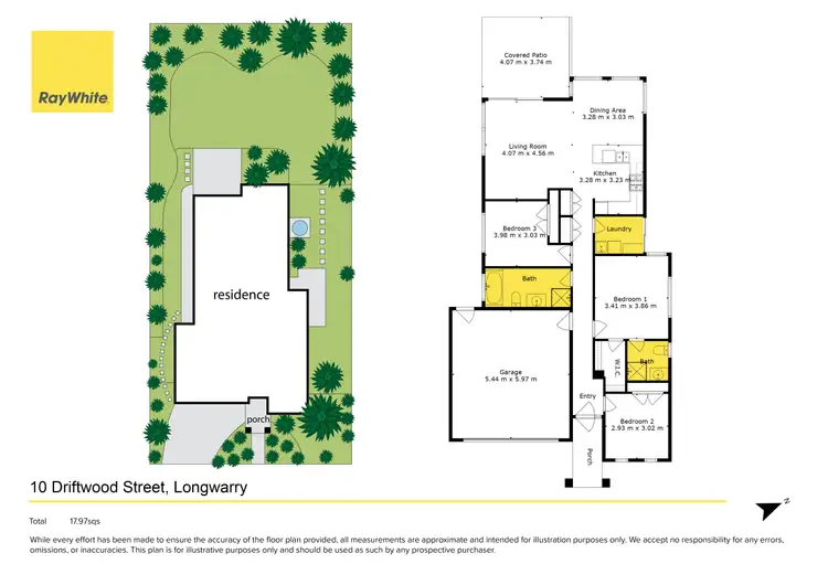 Floorplan of Homely house listing, 10 Driftwood Street, Longwarry VIC 3816