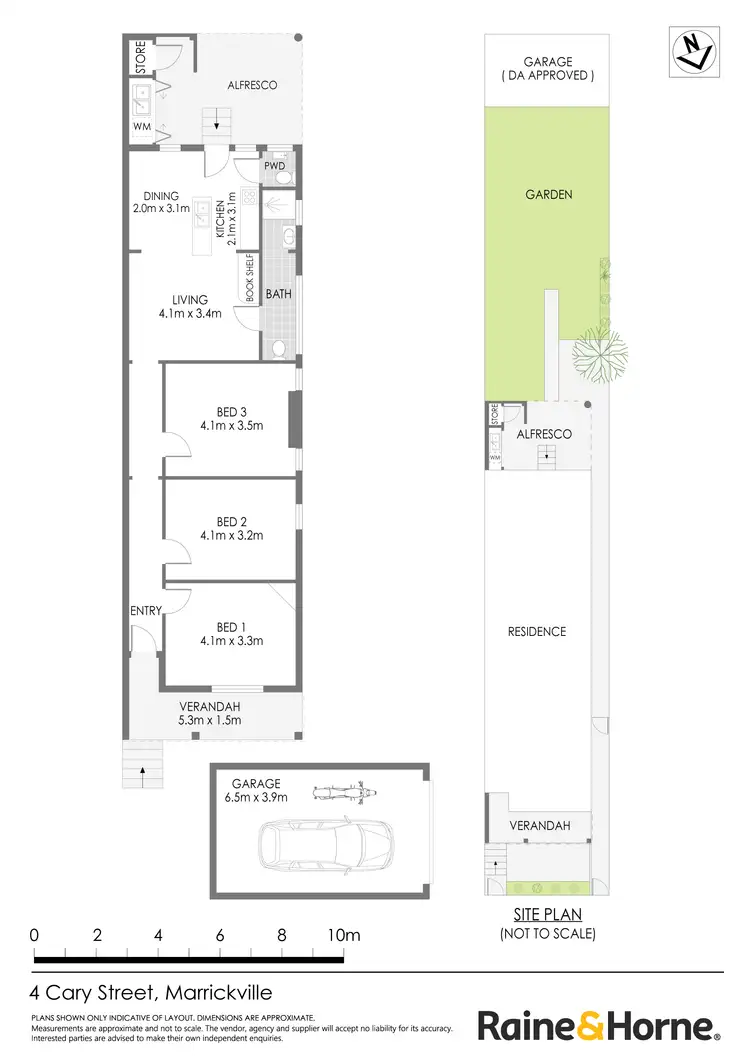 Floorplan of Homely house listing, 4 Cary Street, Marrickville NSW 2204