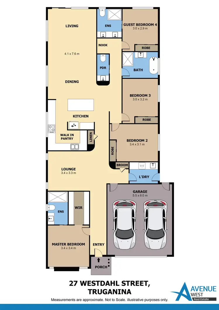 Floorplan of Homely house listing, 27 Westdahl Street, Truganina VIC 3029