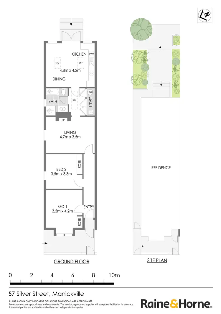 Floorplan of Homely house listing, 57 Silver Street, Marrickville NSW 2204