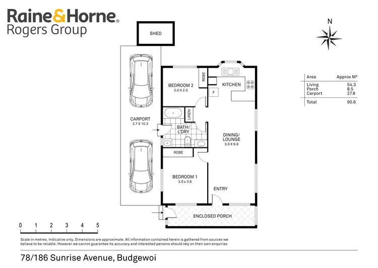 Floorplan of Homely house listing, 78/186 Sunrise Avenue, Halekulani NSW 2262