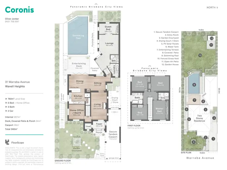 Floorplan of Homely house listing, 31 Warraba Avenue, Wavell Heights QLD 4012